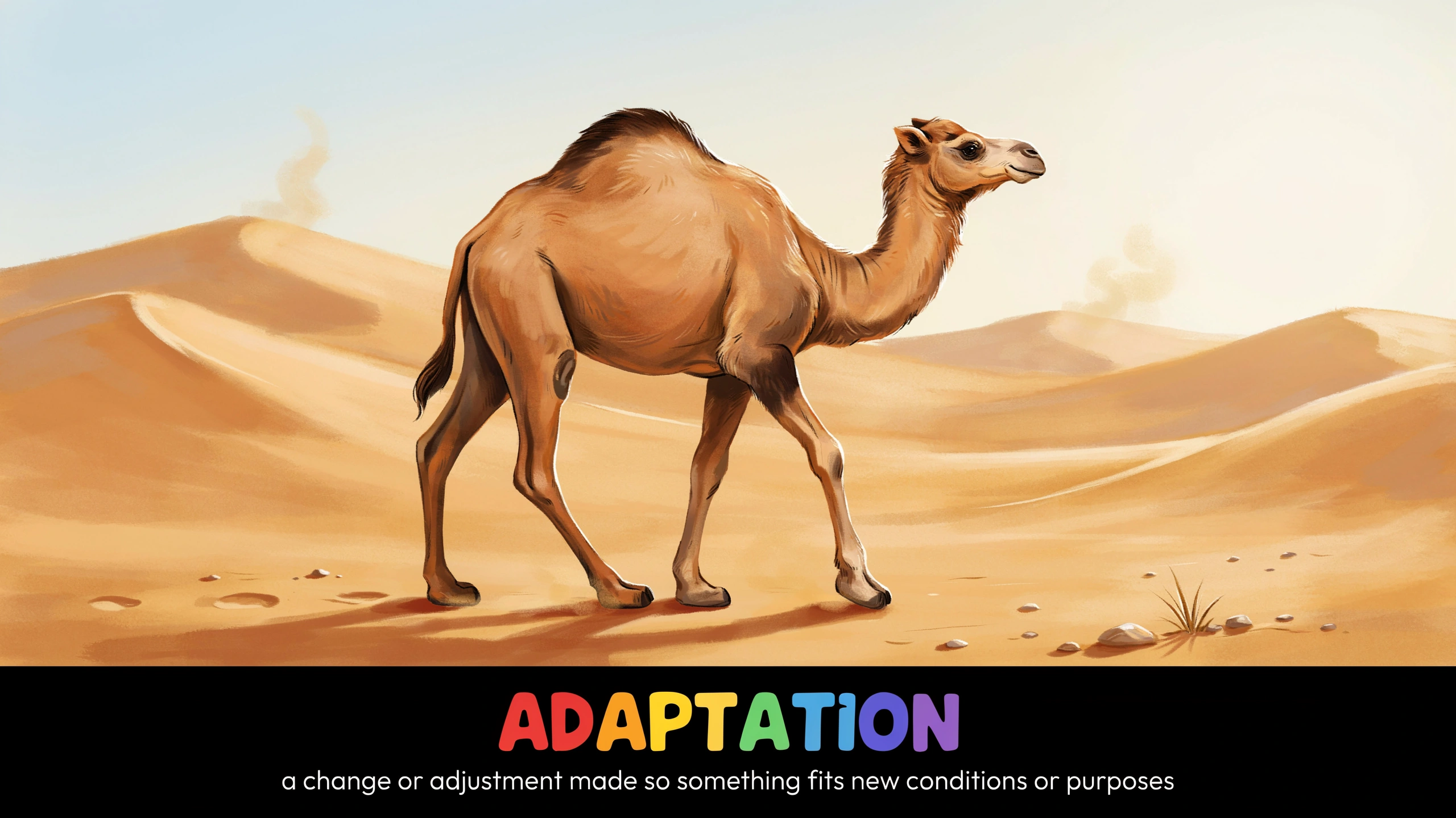 English Illustration for adaptation